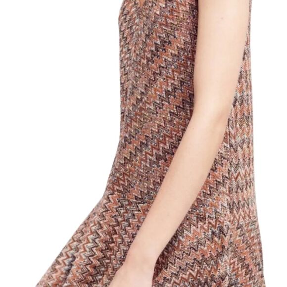 Maeve for Anthropologie Westwater knit Chevron dress Large - Picture 3 of 12